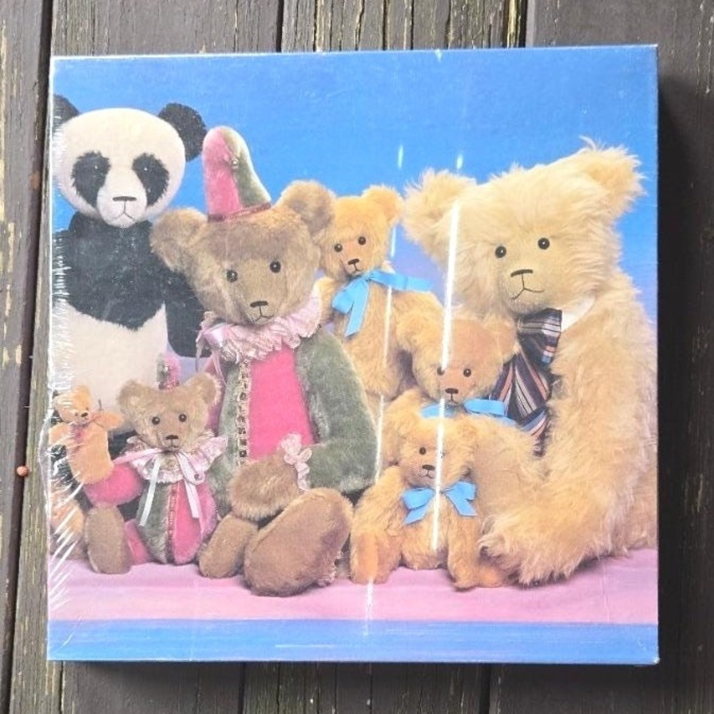 Vintage 1989 Hoyle‎ Teddy Bears 550 Piece Jigsaw Puzzle Factory Sealed